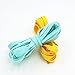 Saliency Flat Shoelaces for Sports Shoes Boots Sneakers Skates 12 pairs (Assorted Colors)