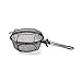 Outset 76182 Chef's Jumbo Outdoor Grill Basket and Skillet with Removable Handles