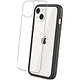RhinoShield Modular Case Compatible with [iPhone 13] | Mod NX - Customizable Shock Absorbent Heavy Duty Protective Cover 3.5M / 11ft Drop Protection - Graphite