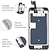 for iPhone 6S Screen Replacement LCD Black - with Home Button Proximity Sensor Ear Speaker Front Camera Screen Protector and Repair Tools