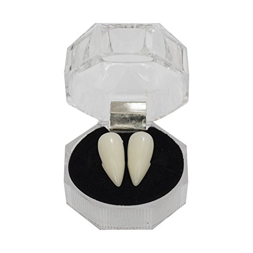 YOHEE 3 Pairs Vampire Teeth Fangs Dentures Cosplay Props Halloween Costume Props Party Favors