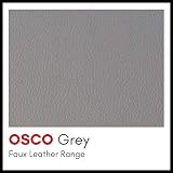 Osco Faux Leather 5-Compartment Remote Organiser Grey 12x22.5x7.8 cm view 9
