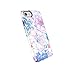 Speck Products Presidio Inked iPhone SE 2020 Case/iPhone 8/7/6S/6 - HOLOBLOOM Vintage Glossy/Heliotrope Purple