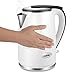 Electric Kettle Cool Touch Double Wall, Stainless Steel Interior with Auto Shut Off, 2 Liter - Stariver Limited Time Deal