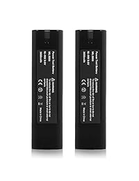 Repuesto de batería Ni-Mh 9,6 V para Makita 9000 9001 9002 9033 9600 96003 191681-2 632007-4 6096D 6093D DA391D 6095D (2 unidades)
