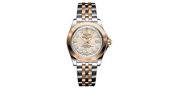 Amazon.com: Breitling Galactic 32 Sleek Edition Pearl \u0026 Diamond Dial Women's  Watch C7133012/A803-792C : Clothing, Shoes \u0026 Jewelry