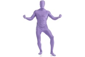 Howriis Full Bodysuit Unisex Spandex Zentai Costume - Stretch Adult Disappearing Man Body Suit for Halloween & Cosplay