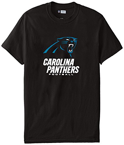 NFL Carolina Panthers Men's UP4 Tee, Black, Small