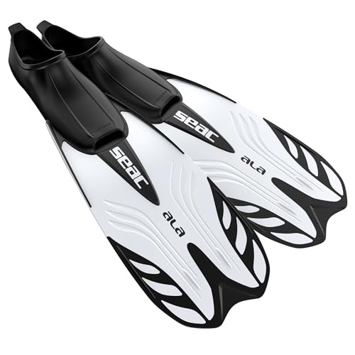 Seac Ala, Full Foot Snorkeling Fins for Adults and Children