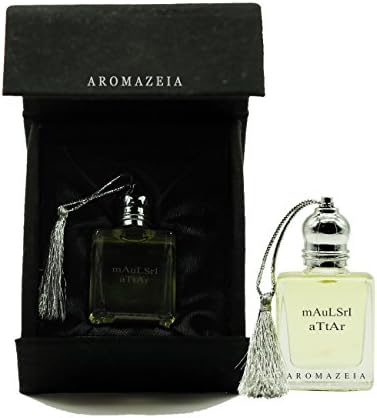 Aromazeia Maulsri(Bakul) Attar (From India's Perfume capital- Kannauj) Organic Grade Base 10ml
