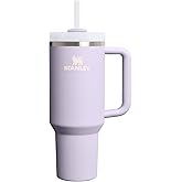 STANLEY Quencher H2.0 Tumbler with Handle and Straw 40 oz | Flowstate 3-Position Lid | Cup Holder Compatible for Travel | Insulated Stainless Steel Cup | BPA-Free | Purple Dust
