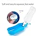 YBHMO Dog Travel Water Bottle, Portable Foldable Water Dispenser Drink Bottle for Outdoors Daily Walks, Run,Hiking, Camping, BPA Free Plastic, 500ml