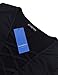ALLEGRACE Women Sexy Long Sleeve Autumn Warm Stretch Bodycon Party Bandage Dresses S Black