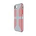 Speck Products 79239-B994 CandyShell Grip iPhone 8 Case, Also fits iPhone 7/6S/6 - Nickel Grey/Warning Orange