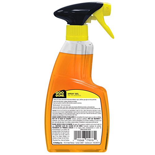 Goo Gone Adhesive Remover Spray Gel, 12 fl oz 6 pack Buy Online in