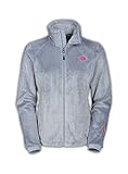Women's The North Face Pink Ribbon Osito 2 Jacket High Rise Grey Size Small