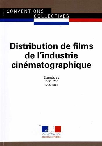 Conventions collectives nationales, Distribution de films de l'industrie cinématographique