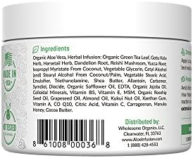 aloe infusion body and face moisturizer