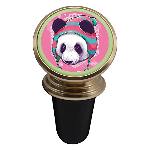 Panda Magnetic Phone Adjustable Air Vent Car Mount Holder Universal 360 Rotation Stand Metal Mobile Phone