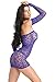 Amoretu Ladies Fashionable Dress Light Blue