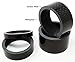 BMX Headset Spacers Carbon Fiber Headset Spacers Mountain Bike Stem Spacers for Most Bicycle, Road Bike, MTB, BMX, Fixie Gear, Cycling. (1/2/3/5/10/15/20mm, 7 Size, 7Pcs)thumb 3