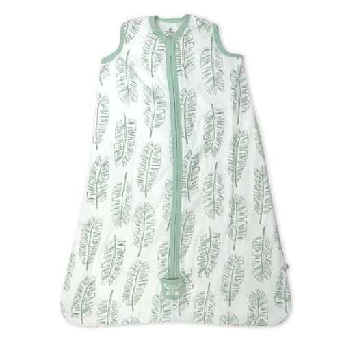 HonestBaby Zip Front Wearable Blanket 100% Organic Cotton for Infant Baby Boys,…