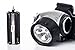 MhIL LED Hands-Free Headlamp (R) Battery Powered Flashlight/Headlight Great for Camping, Hiking, Working in The Dark, Using Without Hands Adjustable 3-Way Light & Adjustable Head Strap