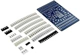 COVVY Rotating LED SMD NE555 Soldering Practice Board DIY Kit Blue 3-12V view 3