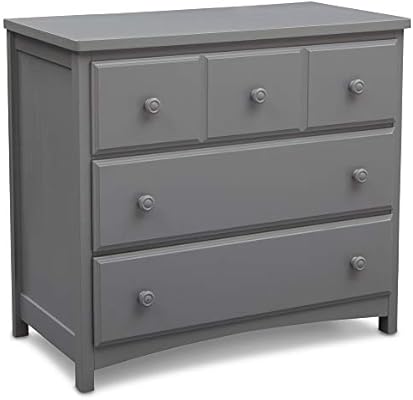 delta children's 3 drawer dresser chocolate