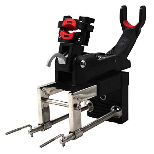 Schiffshardware Clamp-On-Rutenhalter for Boote Kajak Yacht Angelrute Halter Ständer Konservierungsmittel