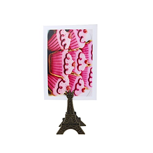 Blummy Photo Memo Clip Wood Base Holder Stand for Notes/Business Card/Card/Message Bar/Postcard/Mission Card/Memorandum/Fujifilm Instax Film/HP Sprocket Paper/Polaroid Camera Film (color 2)