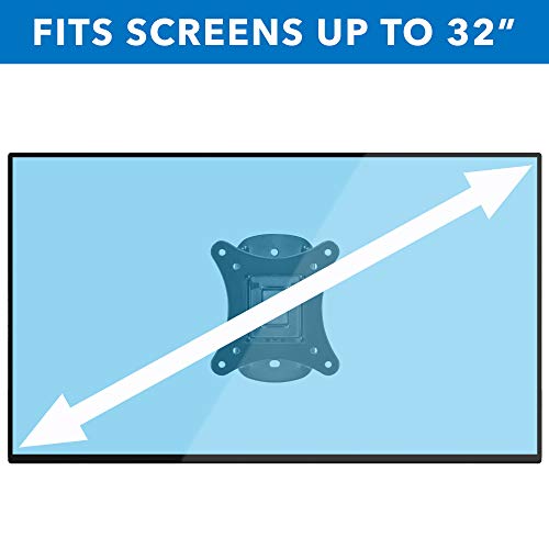 MountIt! MI2829 Small TV Monitor Wall Mount RV TV Mount Quick Release VESA Wall Mount