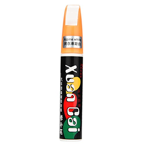 Voberry Colors Auto Car Coat Paint Pen Touch Up Scratch Clear Repair Remover Remove Tool (White) - Thumbnail 4