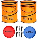 Outdoor Games Folding Disc Toss Game Set Classic Disc Toss,for Back Yard, Beach, Park, Tailgates