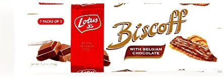 Biscoff ChocolateCookies 5.4 oz each (4 Items Per Order)