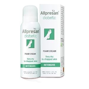 Glucorx Allpresan Diabetic Foot Foam Cream, Intensive