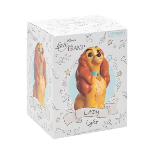 Disney Lady and The Tramp 3D Lady Night Light Lamp