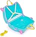 Trunki Ride-On Kids Suitcase | Tow-Along Toddler Luggage | Carry-On Cute Bag with Wheels | Kids Luggage and Airplane Travel Essentials: Una Unicorn Turquoise