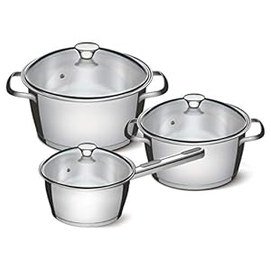 3 Pcs. Cookware Set