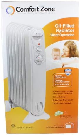 Amazon Com Comfort Zone Cz7007j Oil Filled Electric Radiator