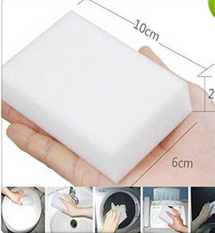 Baoer 100Pcs/lot Eraser Magic Melamine Cleaning Sponge 10x6x2CM