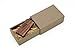 Walnut Wooden 16GB Flash Drive - Natural Eco Vintage Collection USB 2.0 16 GB Thumb Drive - Inserted in a hand made 2 piece paper box with Raffia grass inside