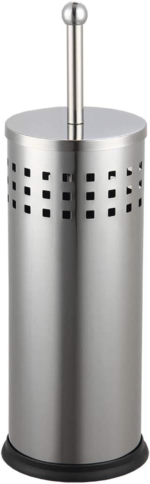 Home Basics Vented Toilet Plunger with Canister Holder Drip Cup, Bronze: Kitchen & Dining