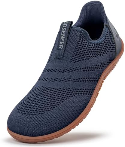 MrToNo Sneakers, slip-on, uniseks, gymschoenen, sportschoenen, ademend, lichtgewicht, comfortabel, outdoor, Volledig donkerblauw, 42 EU MrToNo Sneakers, slip-on, uniseks, gymschoenen, sportschoenen, ademend, lichtgewicht, comfortabel, outdoor, Volledig donkerblauw, 42 EU