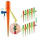 Milemont Plant Watering Spikes self Watering Devices with Slow Release Control Valve Switch Self Irrigation Watering Drip Devices for Potted Plants Flower Vegetables 12 Pack/Set