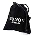 KONOV Polished Stainless Steel Band Biker Men's Signet Ring - Size 11