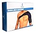 Shoulder Brace With Pressure Straps - Breathable Neoprene, Adjustable Support Sleeve, Compression Bands For Rotator Cuff, Frozen Shoulder Pain, Dislocated AC Joint, Labrum Tear by SimplioStore + eBook