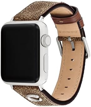Amazon.com: Coach Apple Watch Strap, Compatible with Apple Watch