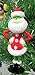 Christmas Ornament Dr. Suess Whoville Dr. Seuss The Grinch Mini Set - Unique Shatterproof Plastic Design