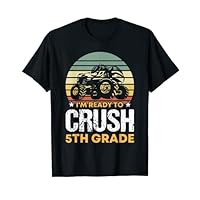 I'm Ready To Crush 5th Grade First Day of School Boys Truck T-Shirt
